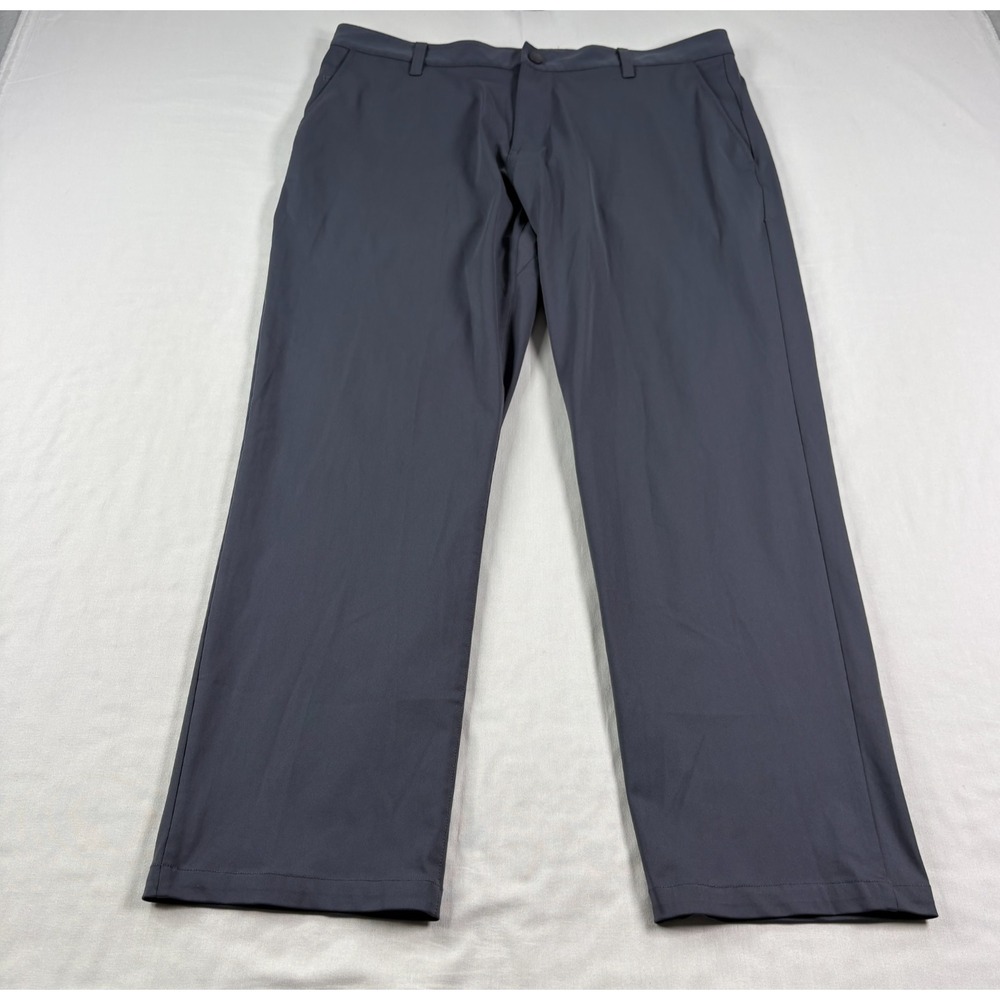 Rhone Pants Mens 36x28 Blue Commuter Slim Fit Chino Stretch Casual Golf